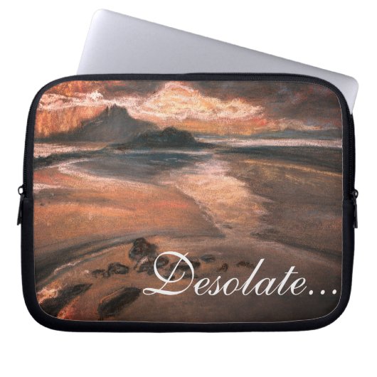 コーンウォールのセント・マイケル・山は、あなたの言葉を置きなさい ラップトップスリーブ (正面)