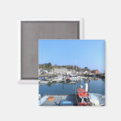 コーンウォールのパドストウ マグネット (正面/裏面)