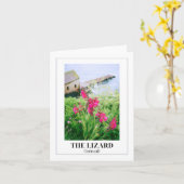 コーンウォールのリザード カード (黄色い花)