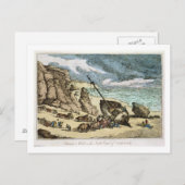 コーンウォールの北岸の難破船の片付け ポストカード (正面/裏面)