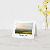 コーンウォールの地方 カード (黄色い花)