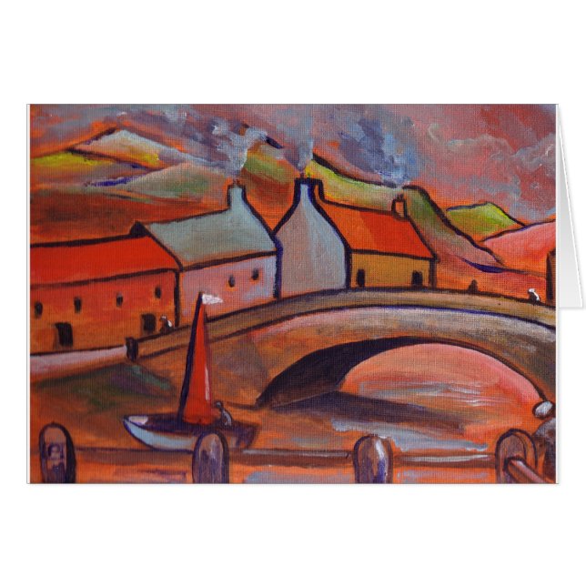 コーンウォールの村 (正面横)