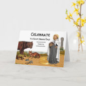 コーンウォールの聖ピラン(SAE 01) カード (黄色い花)