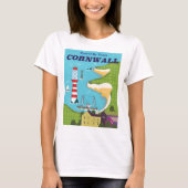 コーンウォールへ列車で行こう Tシャツ (正面)