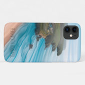 コーンウォールを破壊する波と崖を周回する Case-Mate iPhoneケース (裏面(横))