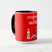 コーンウォールを飾るパスティーズ マグカップ (正面左)