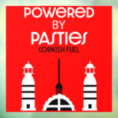 コーンウォールコーンワールコーンワル料理 ウィンドウサイン (シート3)