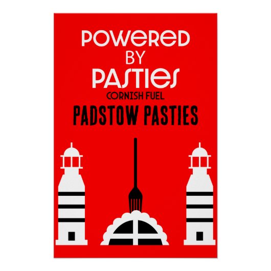 コーンウォールコーンワールコーンワル料理 ポスター (正面)