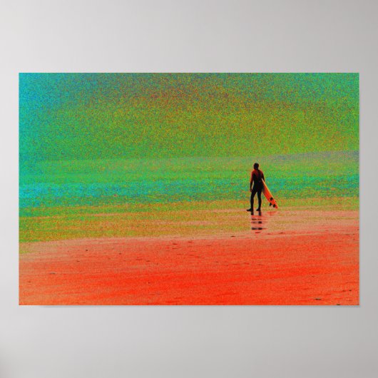 コーンウォールサーファー ポスター (正面)