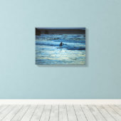 コーンウォールサーフィン キャンバスプリント (インサイチュ (ウッドフロア))