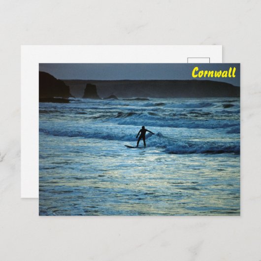 コーンウォールサーフィン ポストカード (正面/裏面)