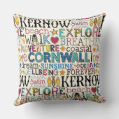 コーンウォールタイポグラフィ クッション (裏面)
