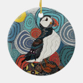 コーンウォールパフ セラミックオーナメント (裏面)