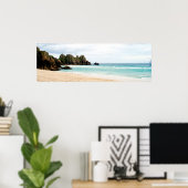 コーンウォールビーチポスター ポスター (ホームオフィス)