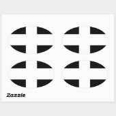 コーンウォールフラグ.jpg 楕円形シール (シート)