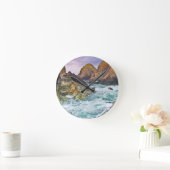 コーンウォールロック ラウンド壁時計 (ホーム)