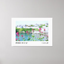 コーンウォール州アイザック港 キャンバスプリント