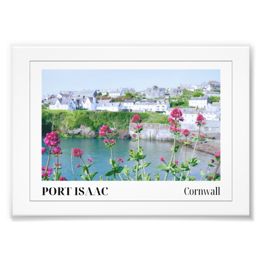 コーンウォール州アイザック港 フォトプリント            (正面)