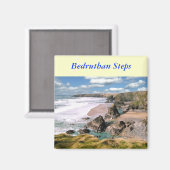 コーンウォール州ベドルタンステップス マグネット (正面/裏面)