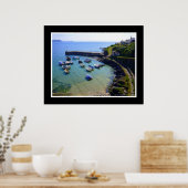 コーンウォール州ポートスカソハーバー ポスター (キッチン)