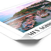 コーンウォール州メヴァギシーに沈む夕日 フォトプリント            (角)