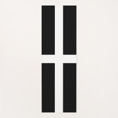 コーンウォール州旗(Cornish Flag) (English County) ヨガマット (正面)