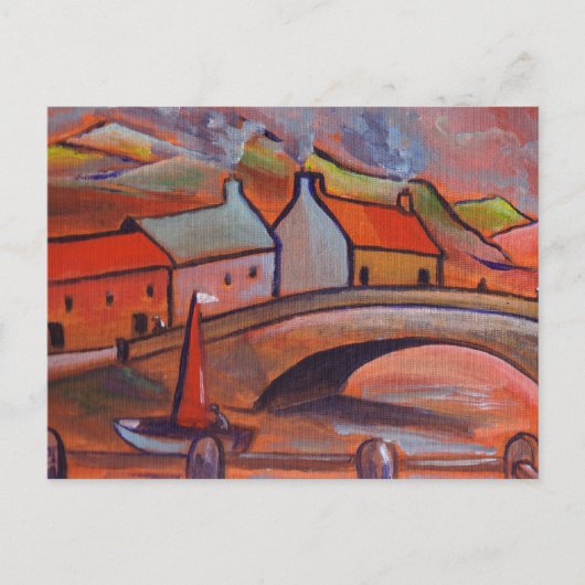 コーンウォール村 ポストカード (正面)