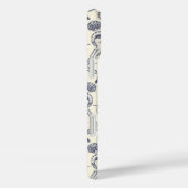 コーンウォール甲殻類ダマスクブルーパール Case-Mate iPhoneケース (裏面 / 右)