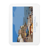 コーンウォール鉄道ポスター マグネット (縦)