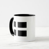 コーンウォール – コーンワル国旗/セントピランズ マグカップ (正面左)