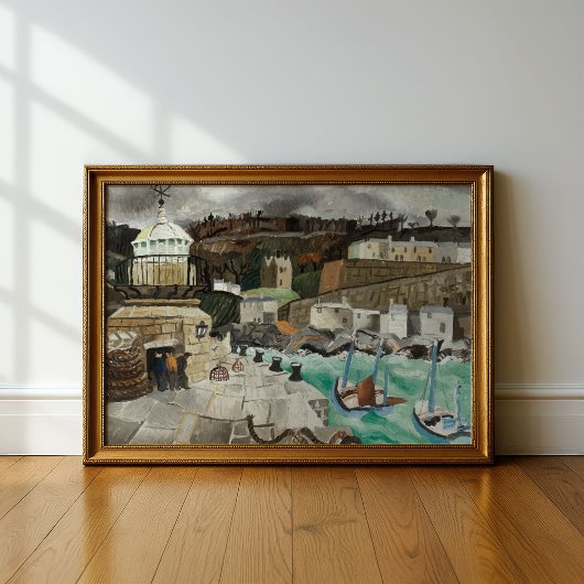 コーンウォール・セント・イヴ | クリストファーウッド ポスター