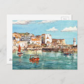 コーンウォール・セント・イヴ ポストカード (正面/裏面)