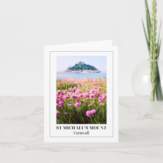 コーンウォール・セント・ミカエル山 カード (正面)