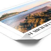 コーンウォール・セント・ミカエル山 フォトプリント            (角)