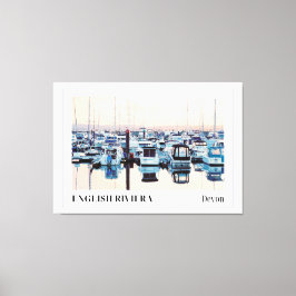 コーンウォール・ニューリン・ハーバー キャンバスプリント