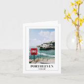 コーンウォール・ポーツレーベン カード (黄色い花)