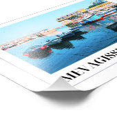 コーンウォール・メヴァギシー・ハーバー フォトプリント            (角)