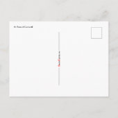 コーンウォール(SAE 01)ポストカードのセント・ピラン ポストカード (裏面)