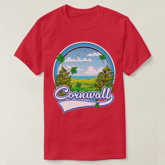 コーンウォール Tシャツ (デザイン正面)