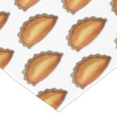 コーンウォールUKのコーンウォールで行われるコーンウォールのパイ テーブルクロス (アングル)