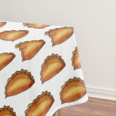 コーンウォールUKのコーンウォールで行われるコーンウォールのパイ テーブルクロス (インサイチュ)