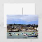 コーンウォールUKポストカードSt. Ives Harbor ポストカード (正面/裏面)
