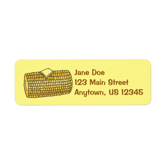 コーンオンザコブコーンコブバターピクニックフードイエロー ラベル (正面)