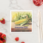 コーンオンザコブパーソナライズされた スタンダードカクテルナプキン (インサイチュ)