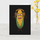 コーンオンザコブ カード (黄色い花)