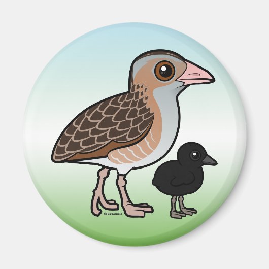 コーンクレークベビー マグネット (正面)