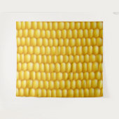 コーンコブの背景 タペストリー (正面(横))