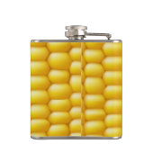 コーンコブの背景 フラスク (裏面)