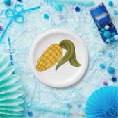 コーンコブ ペーパープレート (パーティー)