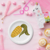 コーンコブ ペーパープレート (パーティー)